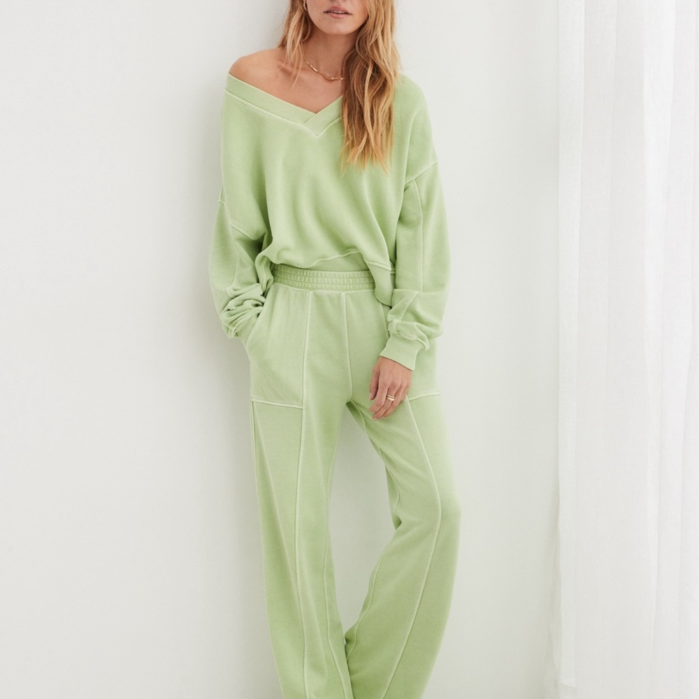 Aerie Skater wide leg pants